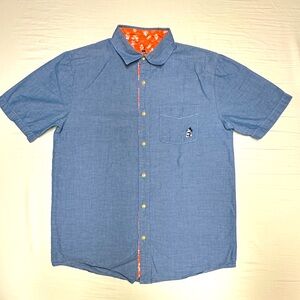 Disney Parks Hawaiian Theme Button Down (Size: Small)